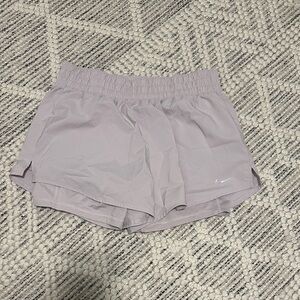 Nike Women's Light Gray Athletic Shorts